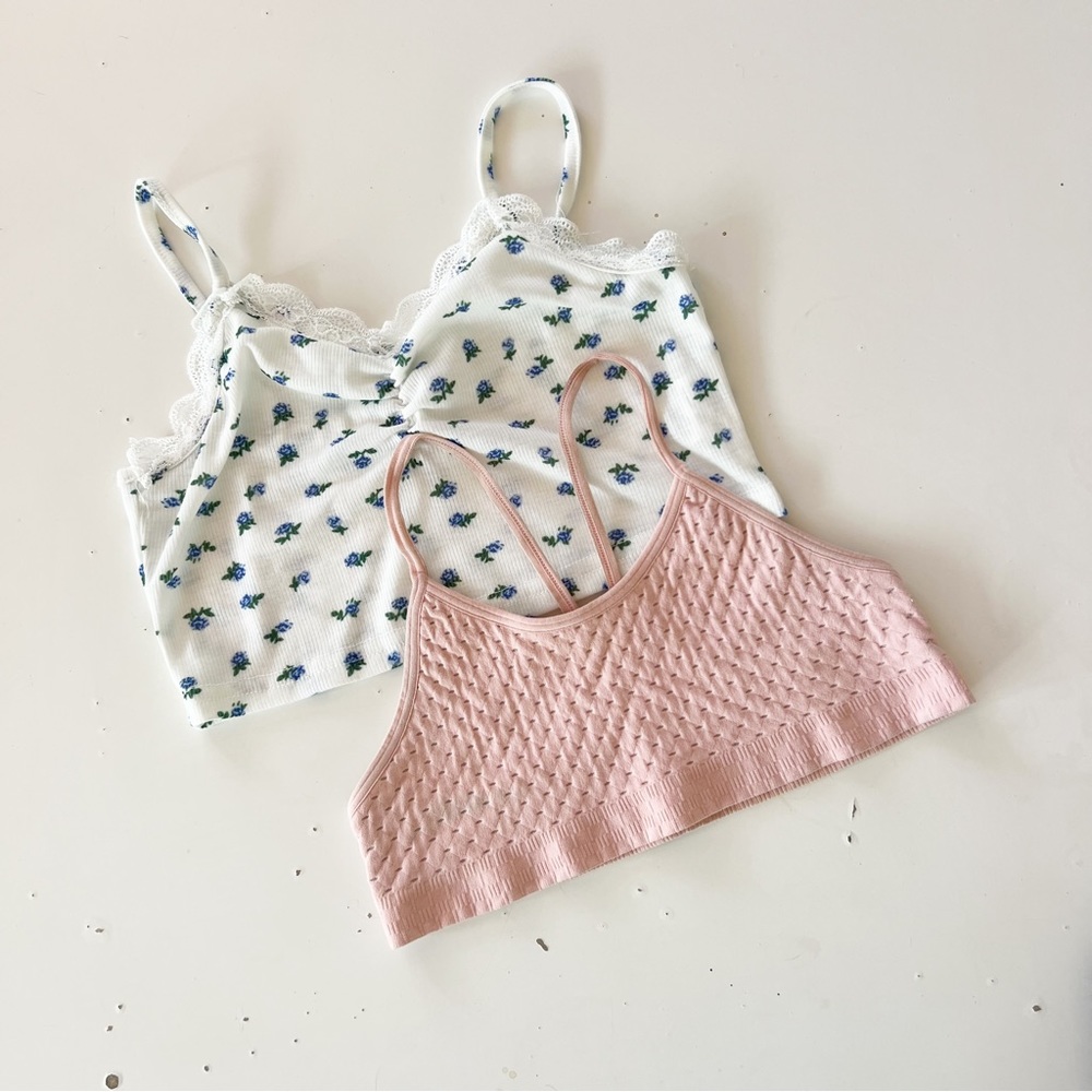 Tucker + Tate Girls Bundle Of Bralettes